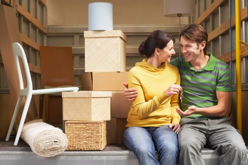 Local man and van team managing a Brompton home or office move